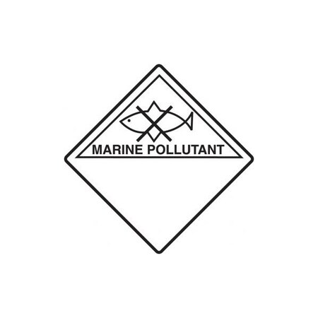 Accuform TDG PLACARD MARINE POLLUTANT 273MM x TCP975VP25 TCP975VP25